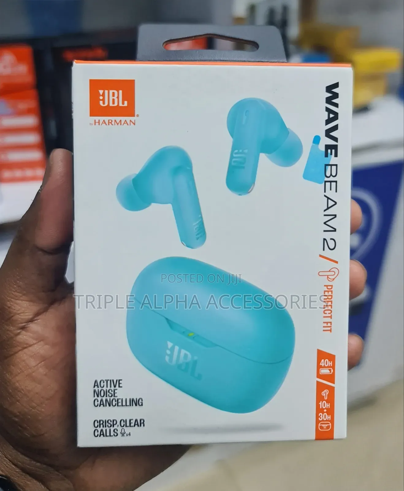 JBL Wave Beam 2, Noise-Canceling Earbuds