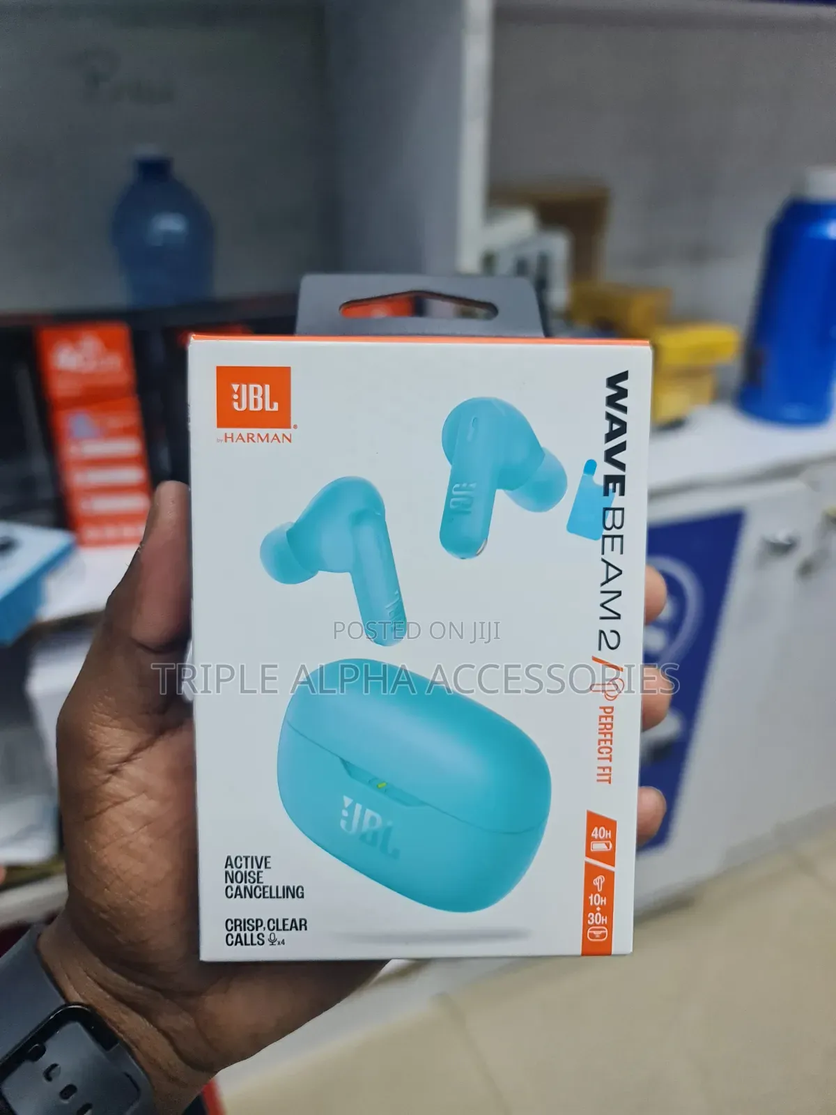 JBL Wave Beam 2, Noise-Canceling Earbuds