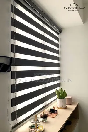 Decorative Zebra Blinds for Lounge Areas