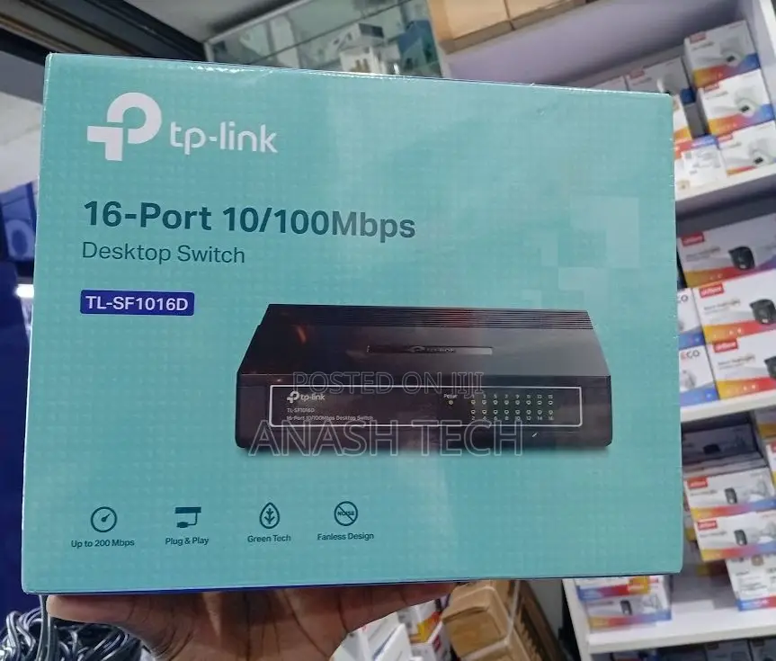 TP-Link Sf1016d 16port 100mbps
