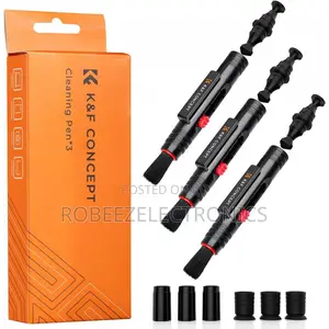 K&F Concept 3 in 1 Double-Sided Carbon Tip Cleaning Lens Pen Kit