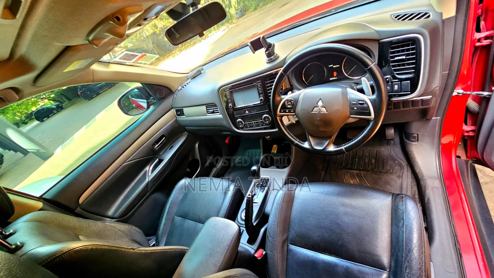 Mitsubishi Outlander 2014 Red