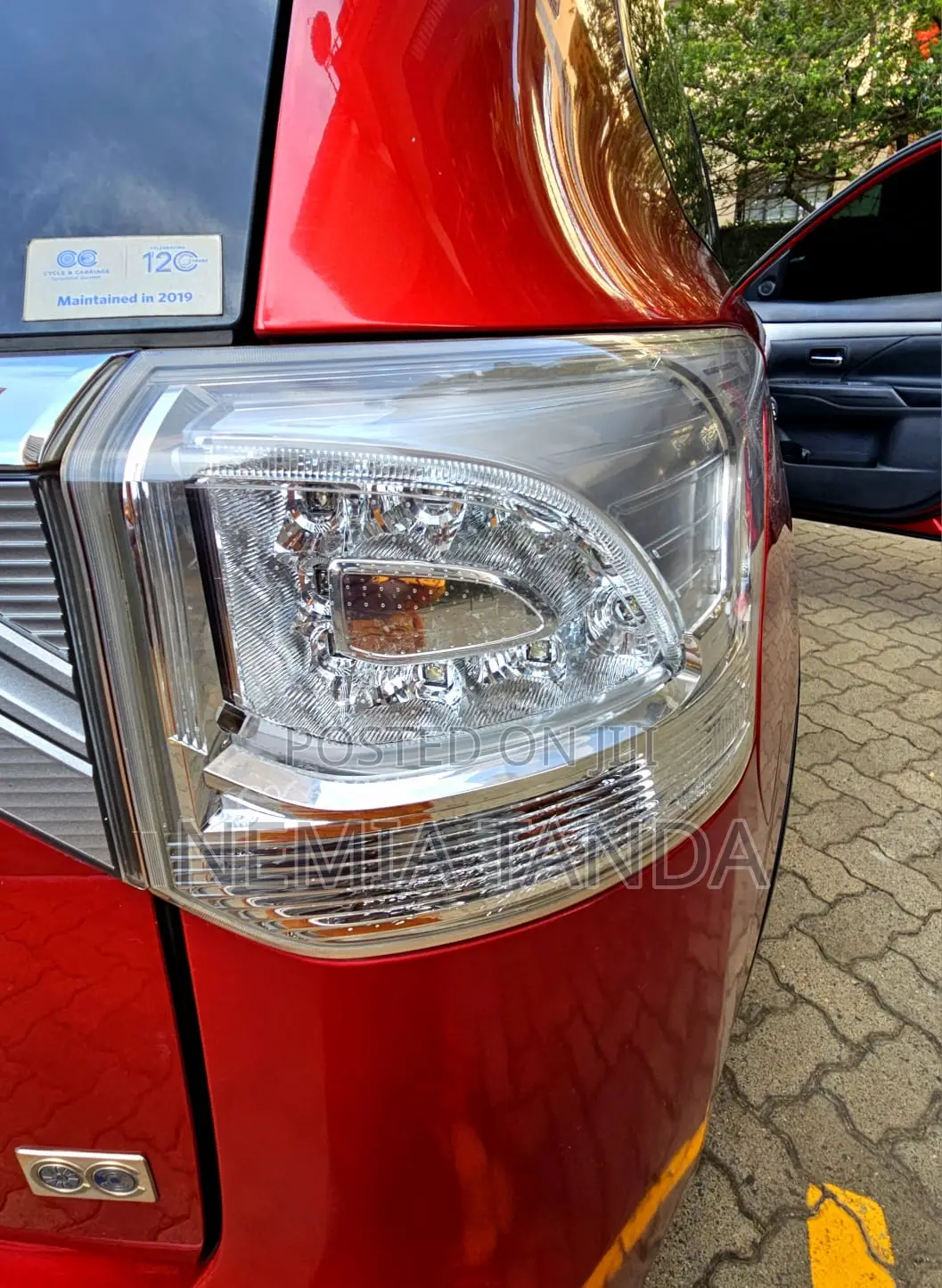 Mitsubishi Outlander 2014 Red