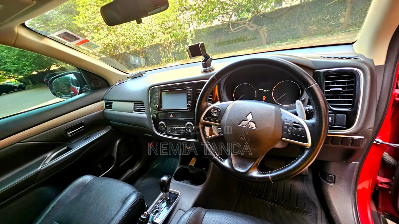Mitsubishi Outlander 2014 Red