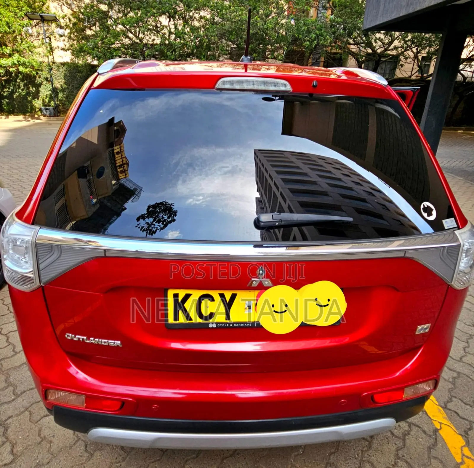 Mitsubishi Outlander 2014 Red