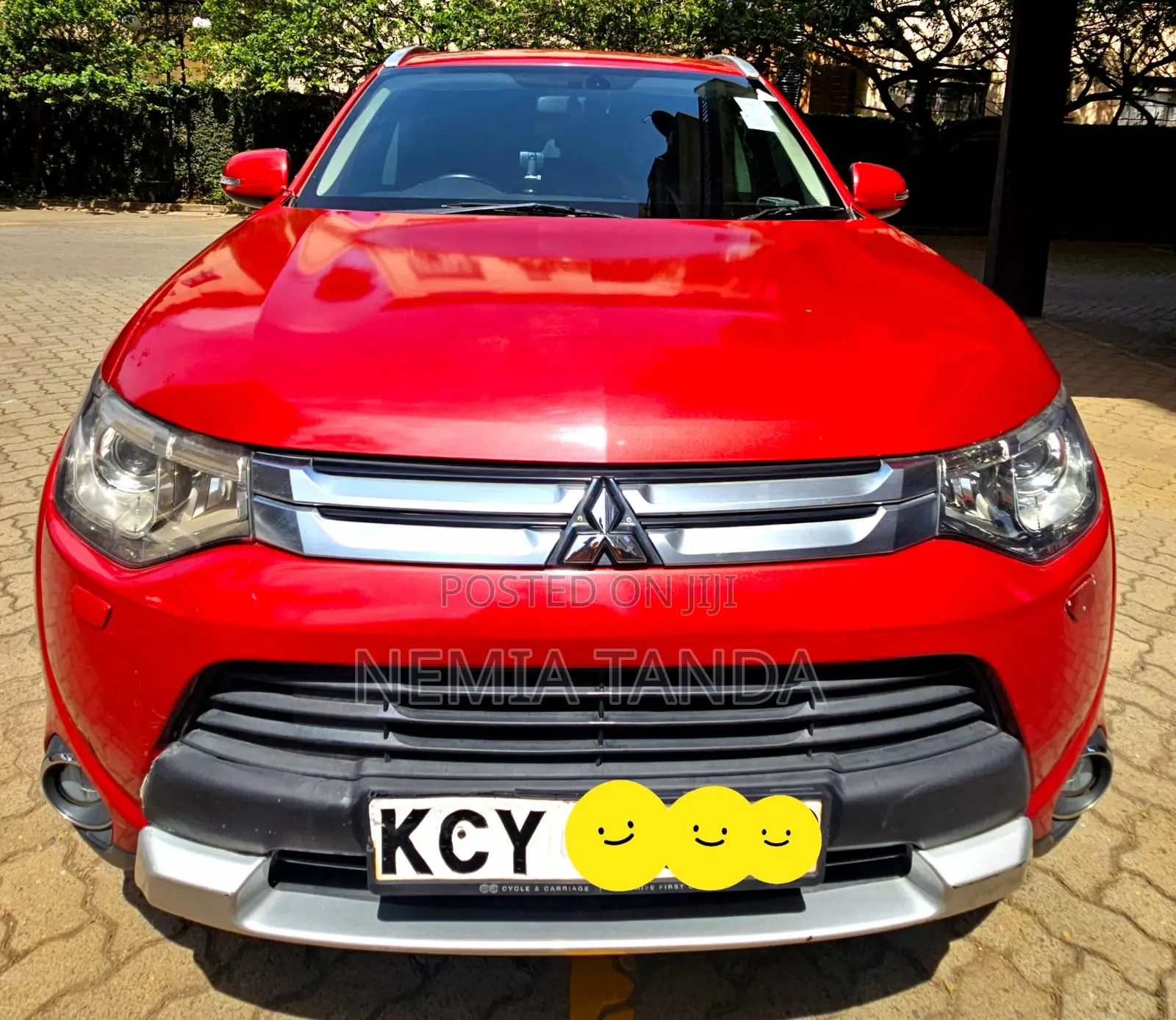 Mitsubishi Outlander 2014 Red