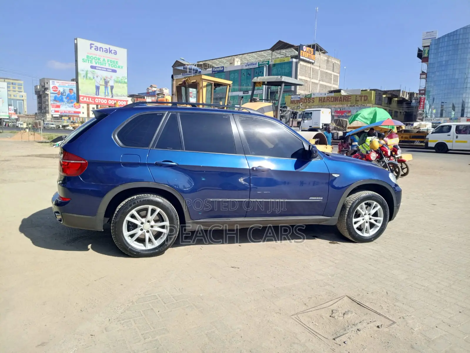BMW X5 M 2011 Blue
