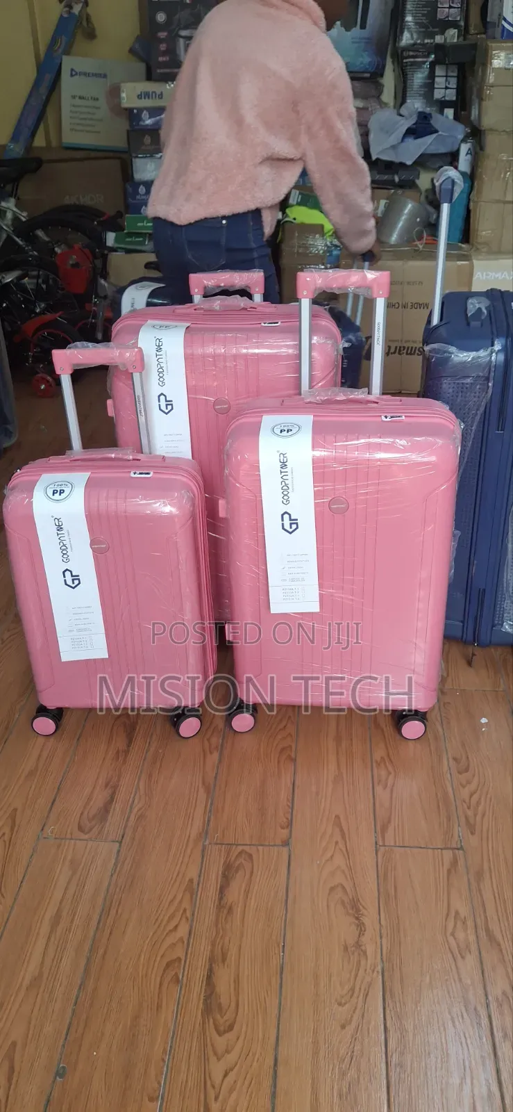 3 in 1 Rubber Suitcase 
