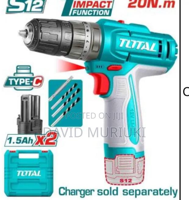 TOTAL Cordless Impact Drill