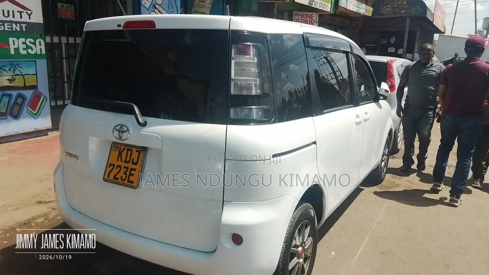 Toyota Sienta 2015 Pearl