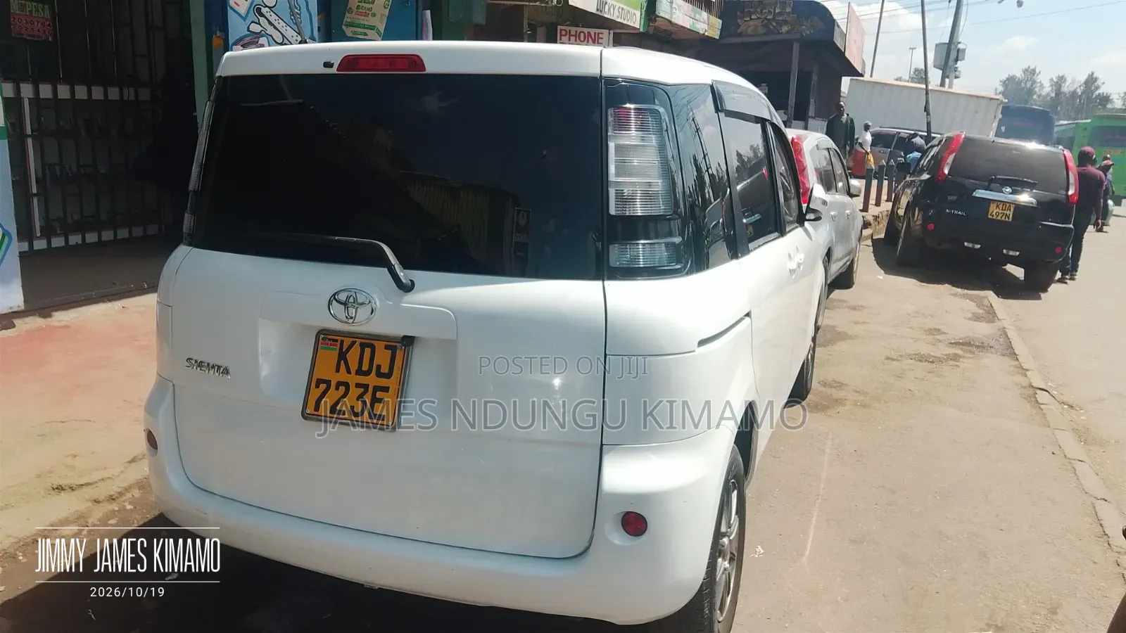 Toyota Sienta 2015 Pearl