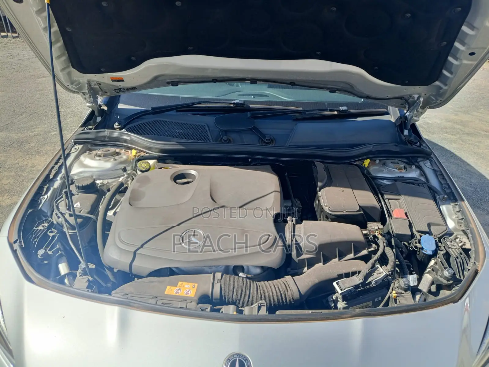 Mercedes-Benz CLA-Class 2017 Silver