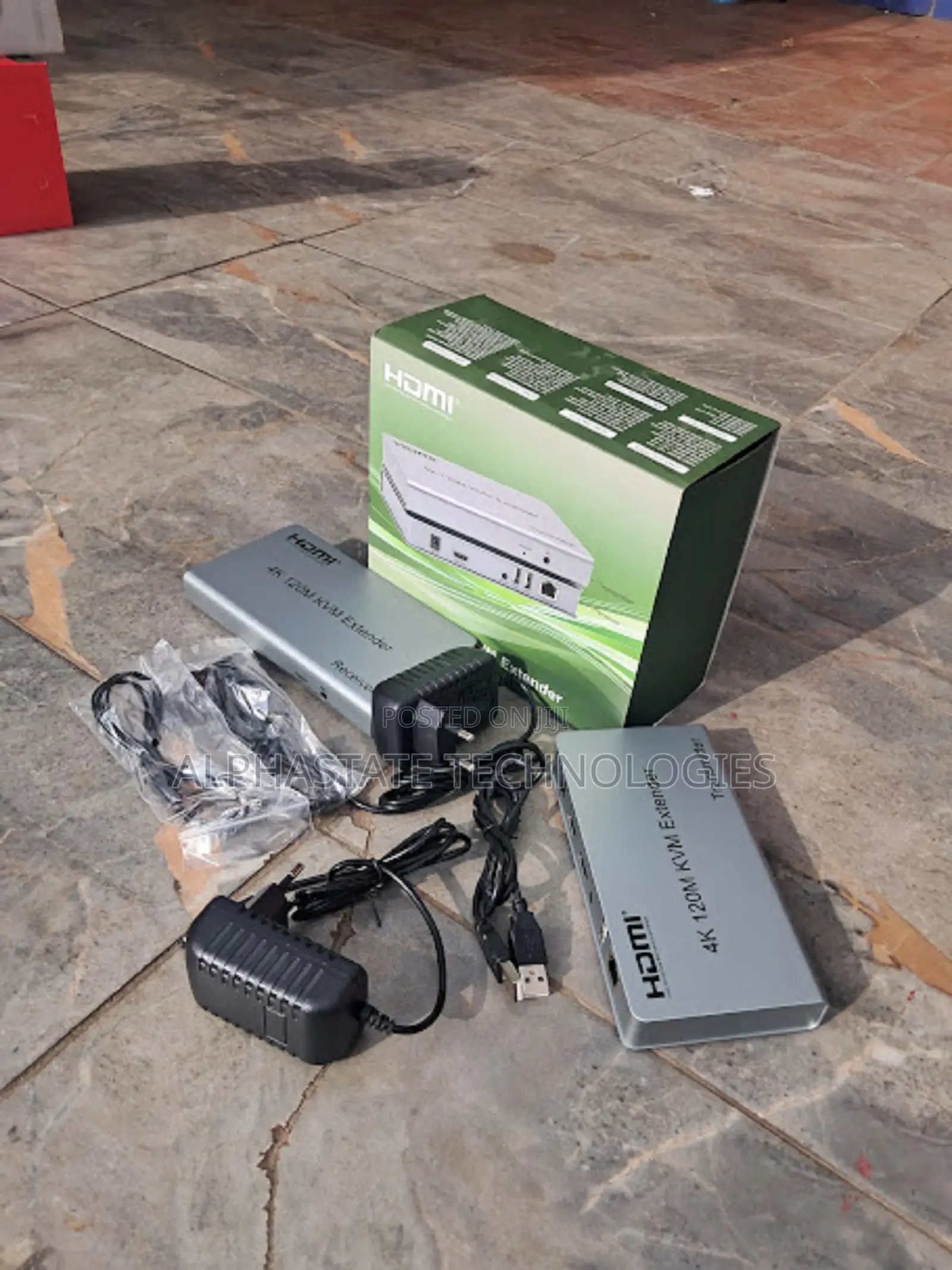 120M HDMI KVM Extender With USB Keyboard and Mouse Support