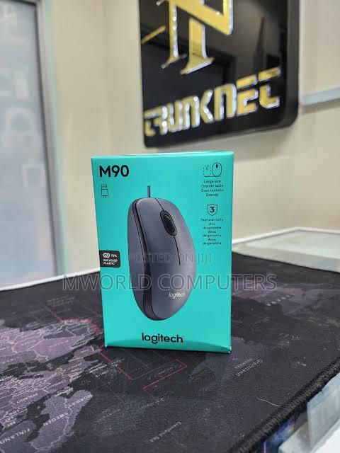 Logitech M90 USB Optical Mouse - main view