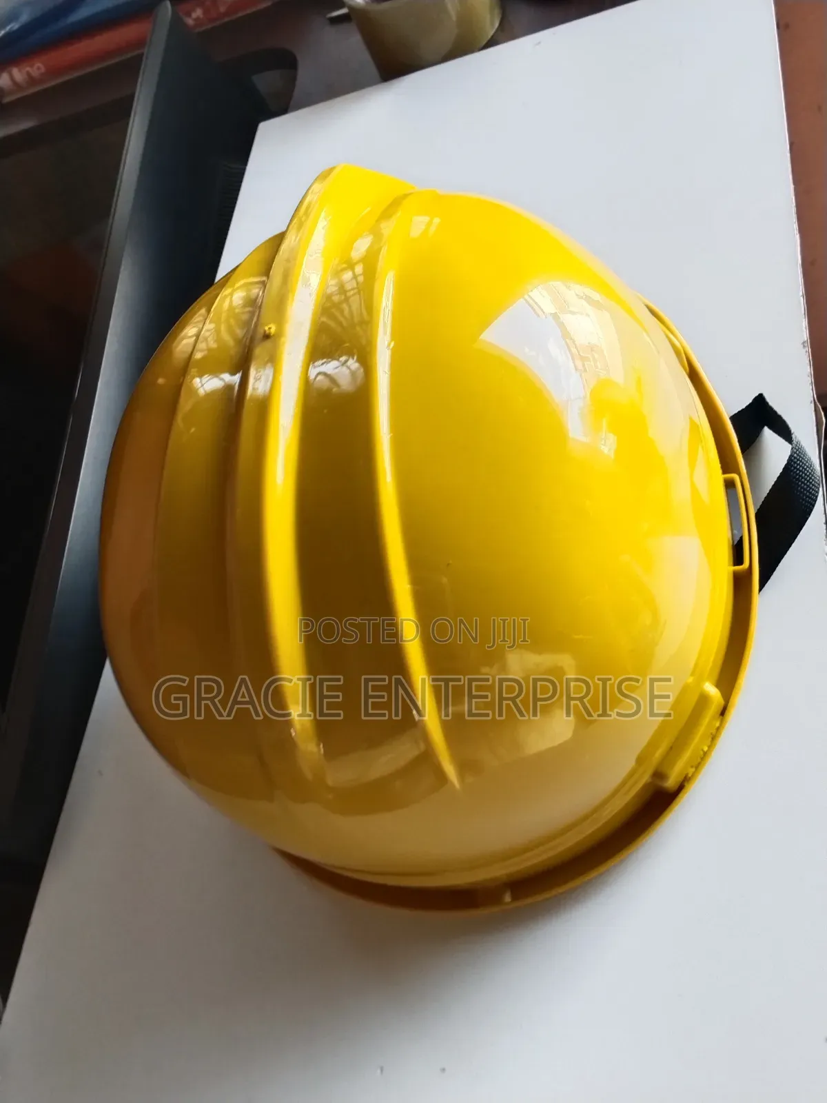 Yellow Construction Safety Hard Hat, Helmet