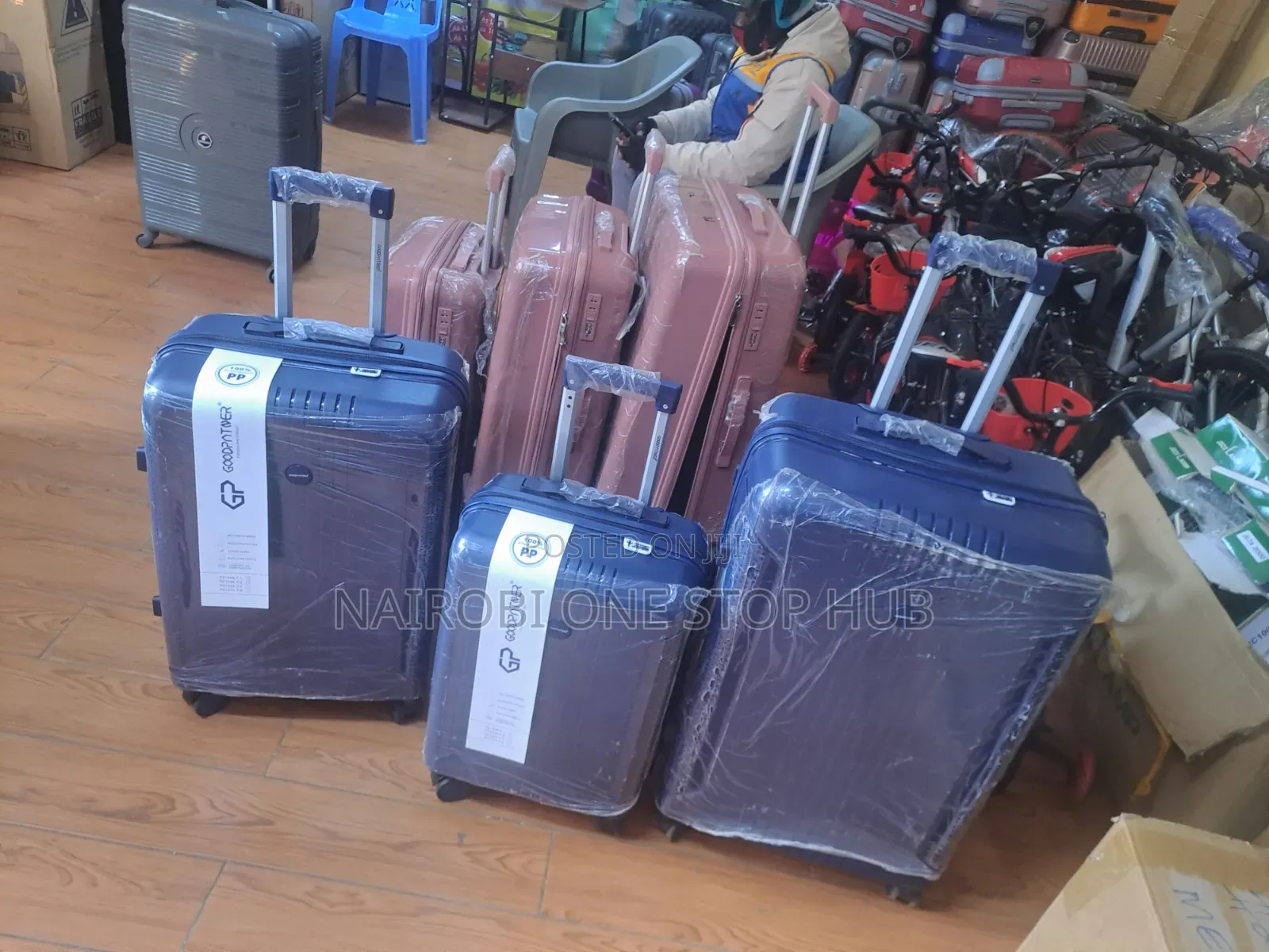 Unbreakable Rubber 3 in 1 Suitcase Size 30