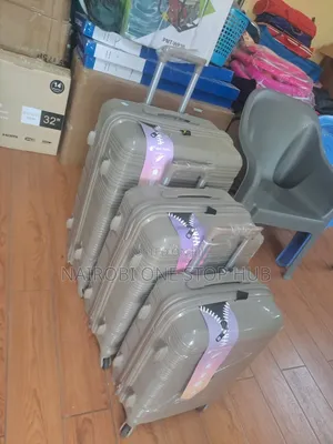 Unbreakable Rubber 3 in 1 Suitcase Size 30