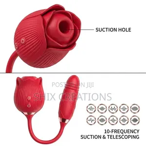 Dildo Rose for Clitorio Stimulation and Thrusting , Clot Rose