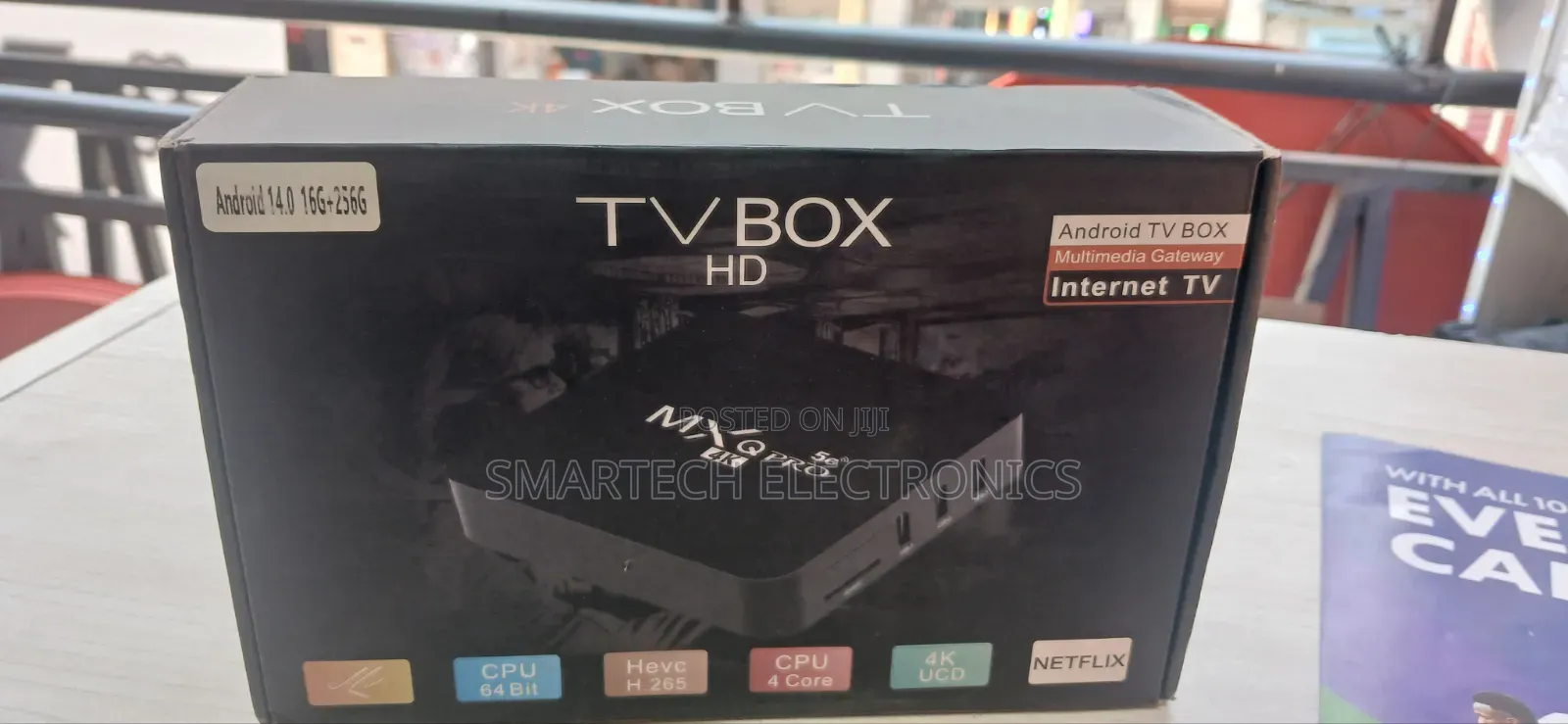 TV Box Android 14.0 MXQ Pro,16+256 Youtube,netflix,bluethooth,