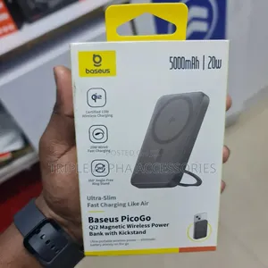 Baseus PicoGo Qi2 5,000mAh. Magnetic Wireless Power Bank
