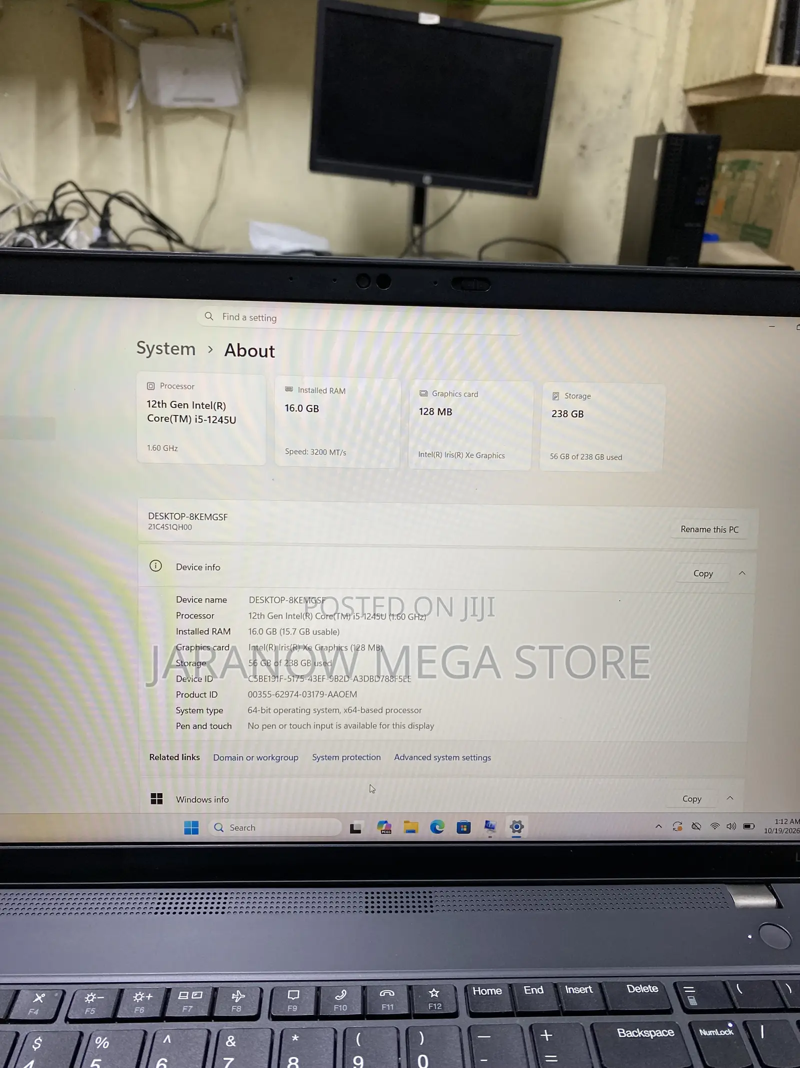 Laptop Lenovo ThinkPad L15 Gen 3 16GB Intel Core i5 SSD 256GB