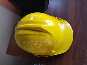 Yellow Safety Helmets