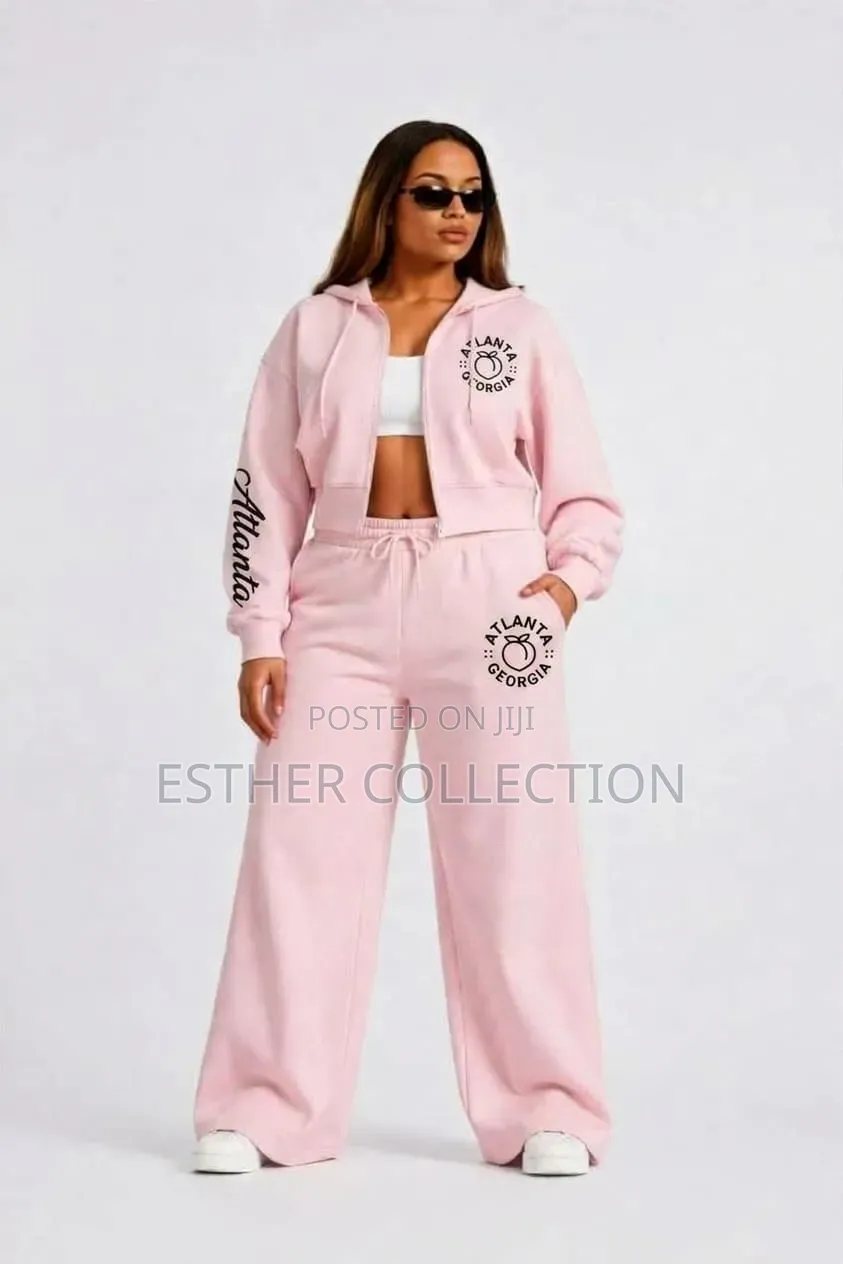 Drawstring Hem Straight Leg Joggers