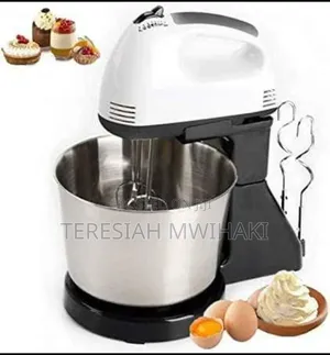 Hand Mixer With Mixing Bowl
