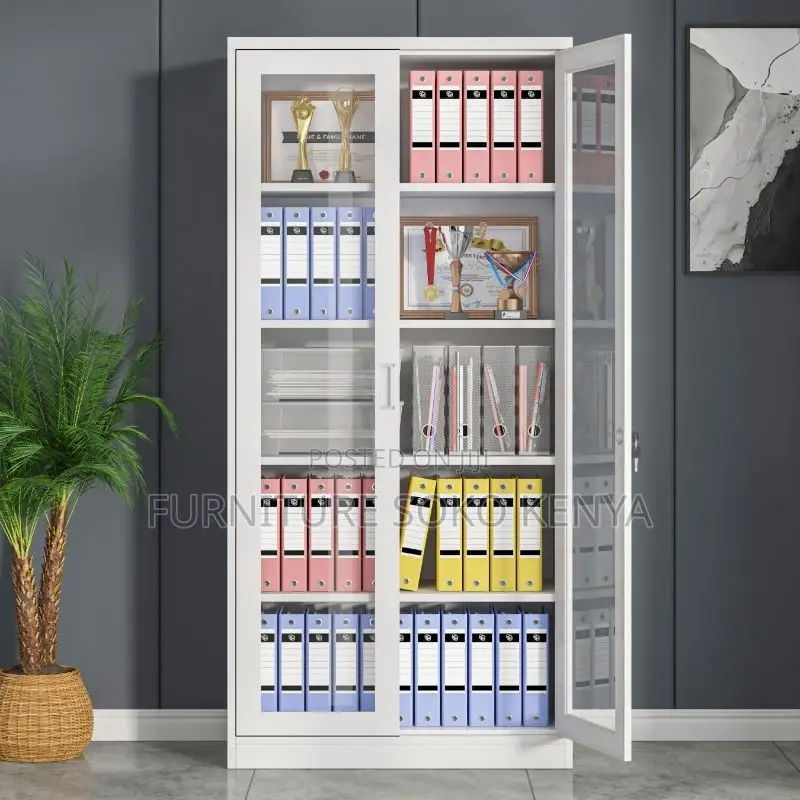 Office Cabinet : Full Glass File Cabinet