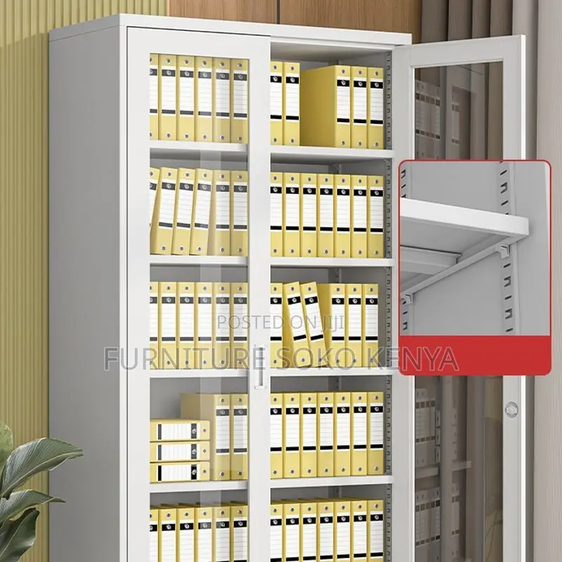 Office Cabinet : Full Glass File Cabinet