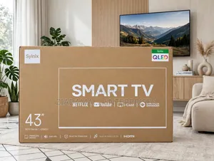 Syinix 43S65H 43 Inch QLED Smart TV - Frameless 4K - Netflix YouTube