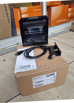 XB-8808G Shop Counter Barcode Scanner – USB Reader for Product Sales