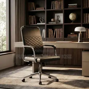 High-Back Executive Office Leather Chair