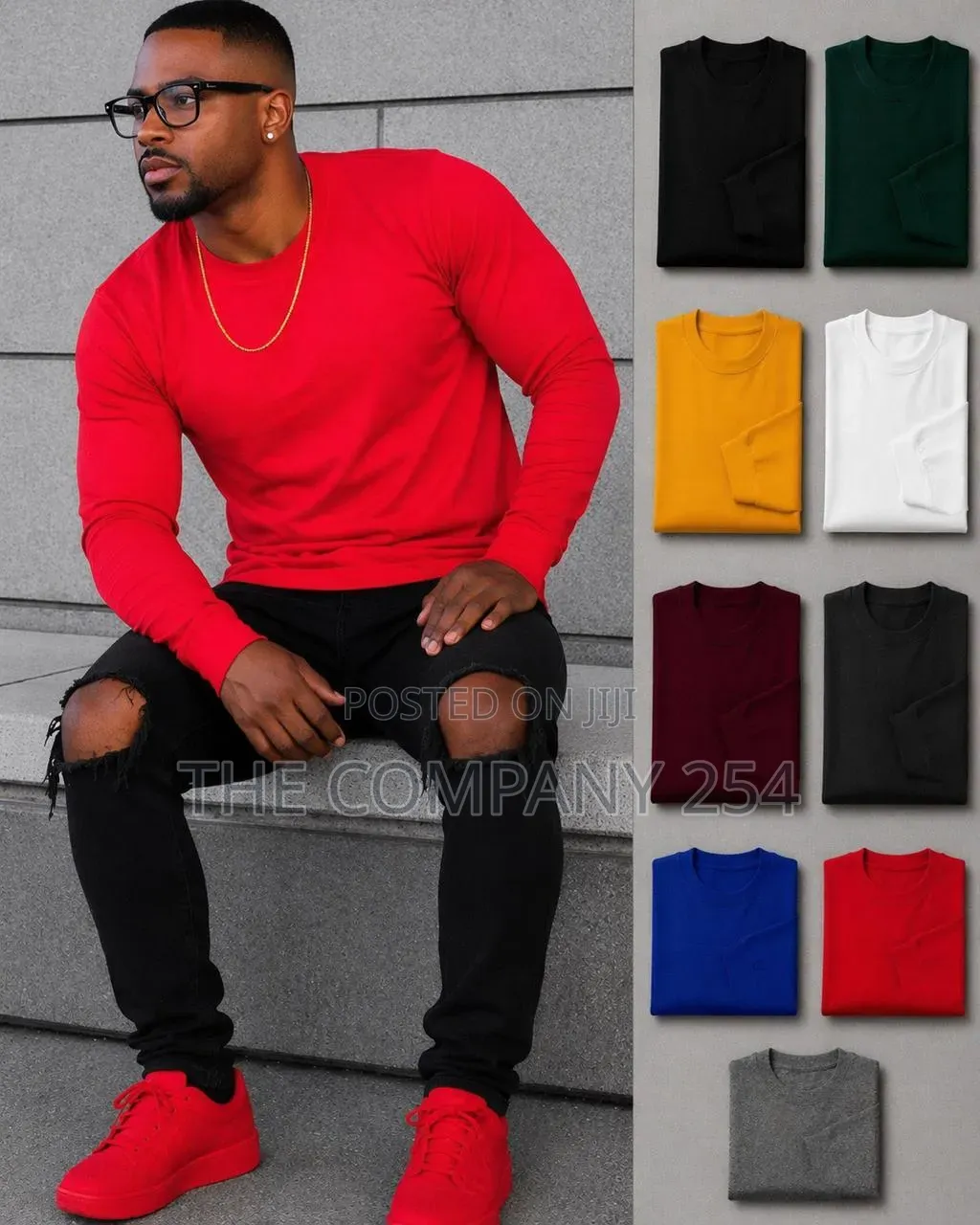 Colored Longsleeved Tshirts