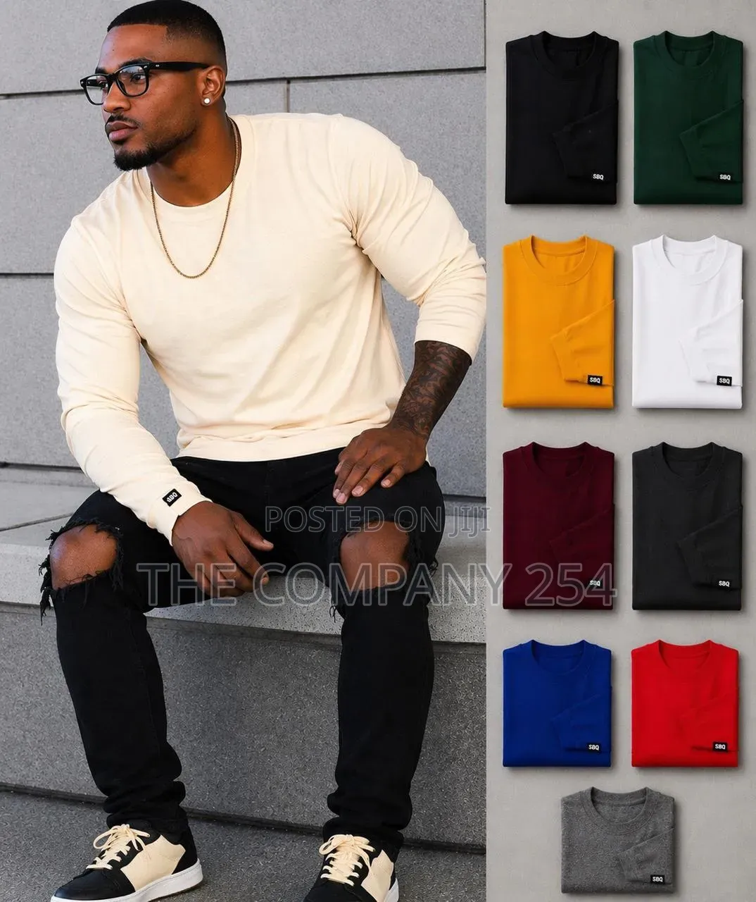 Colored Longsleeved Tshirts
