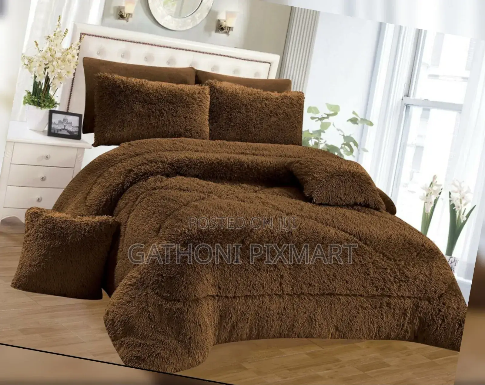Fluffy Duvet and Bedsheet Set for Everyday Comfort