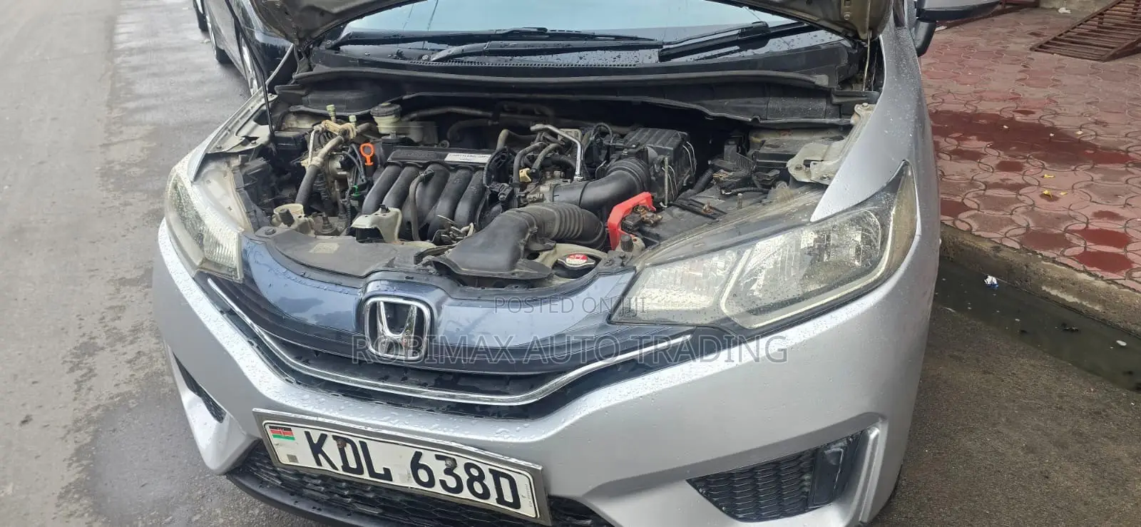Honda Fit 2016 Silver