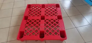 Logistics Plastics Pallets Red