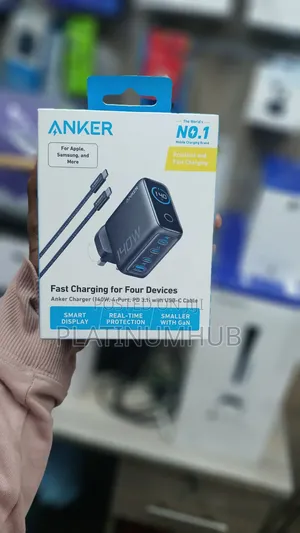 Anker 140w With USB-C Cable GaN Charger