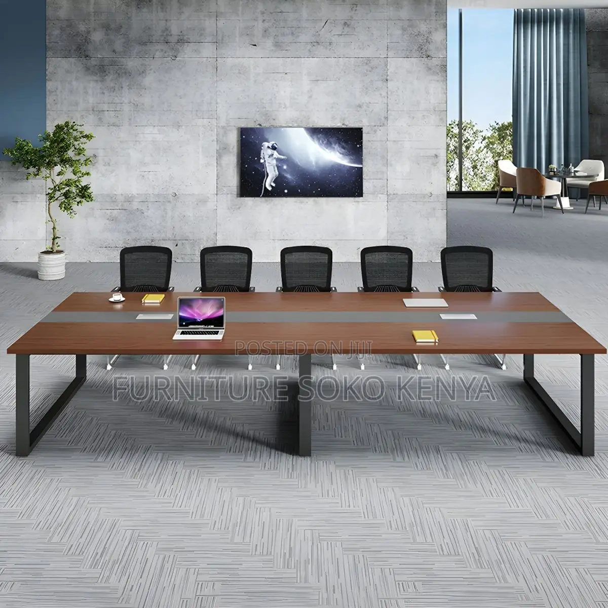 Office Table : 2.4M Conference Room Meeting Table