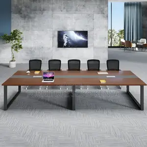 Office Table : 2.4M Conference Room Meeting Table