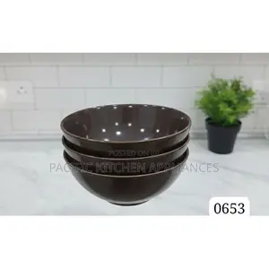 6.25-Inch Brown Bowl – Set of 6