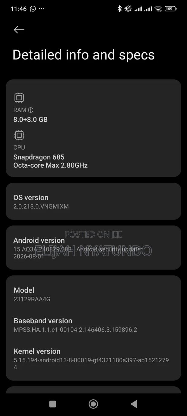 Xiaomi Redmi Note 13 256 GB Red - thumbnail 2