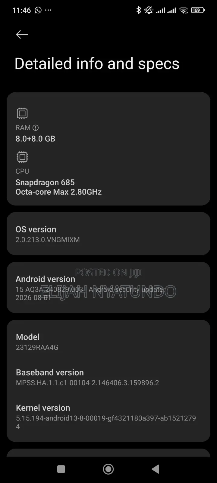 Xiaomi Redmi Note 13 256 GB Red