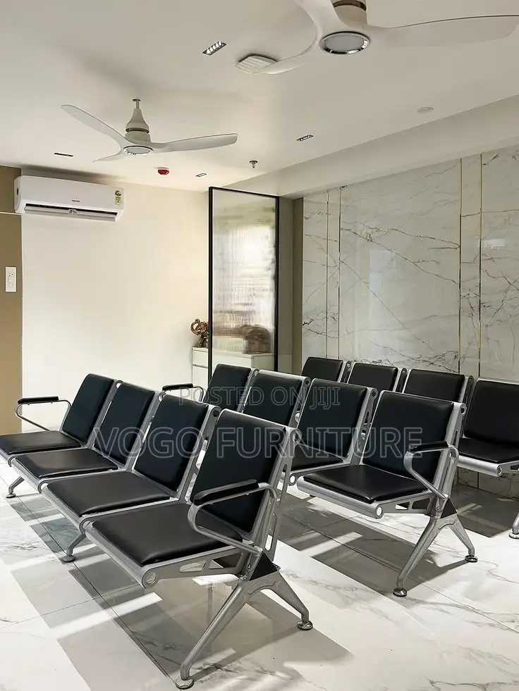 Reception Bench; 3-Seater Padded Reception Bench