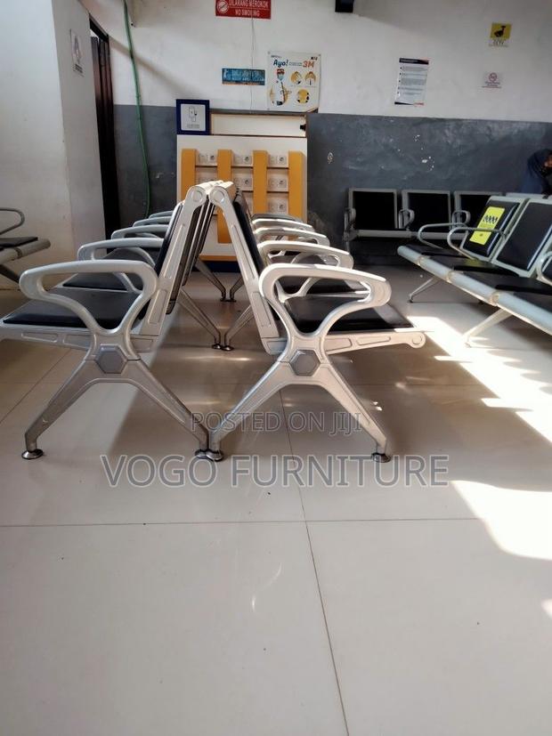 Reception Bench; 3-Seater Padded Reception Bench - thumbnail 13