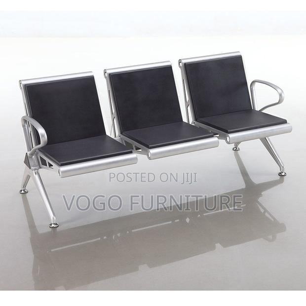 Reception Bench; 3-Seater Padded Reception Bench - thumbnail 15