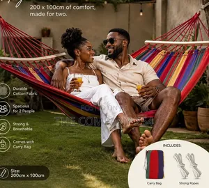 Stripped Outdoor Heavy Loading Hammock