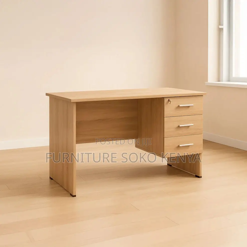 Office Desk : 1.2M Wooden Study and Office Desk