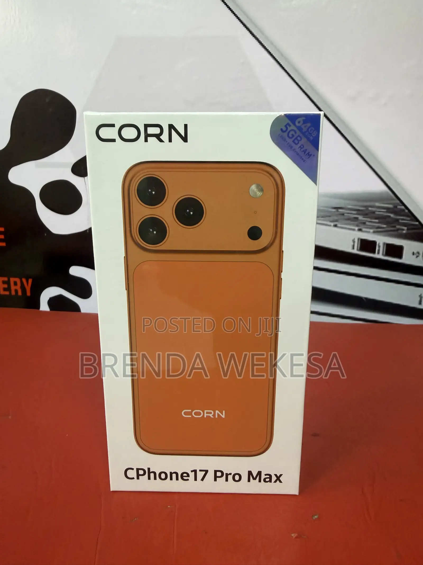 New Mobile Phone 64 GB Orange